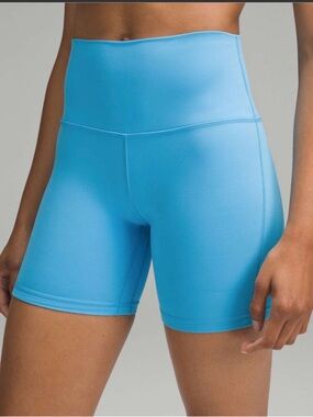 Lululemon Align High-Rise Short 6" Kayak Blue Light